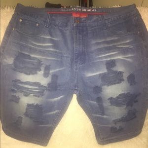 Men’s denim shorts size 40